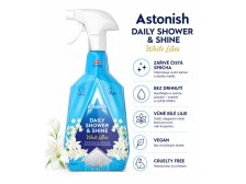 Sprej čisticí na sprchové kouty 750 ml - bílá lilie ASTONISH