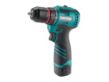 Šroubovák vrtací aku BRUSHLESS, 16V Li-ion, 2×2Ah, EXTOL INDUSTRIAL