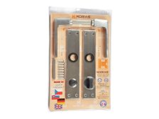 Kování dveřní klika/klika 72 mm WC hliník