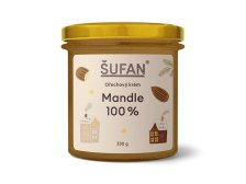 Máslo mandlové 100% 330 g ŠUFAN